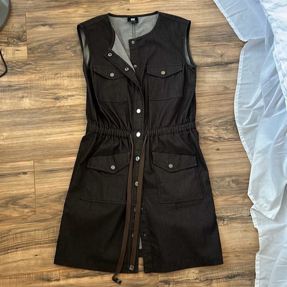 W by Worth sleeveless dress or vest